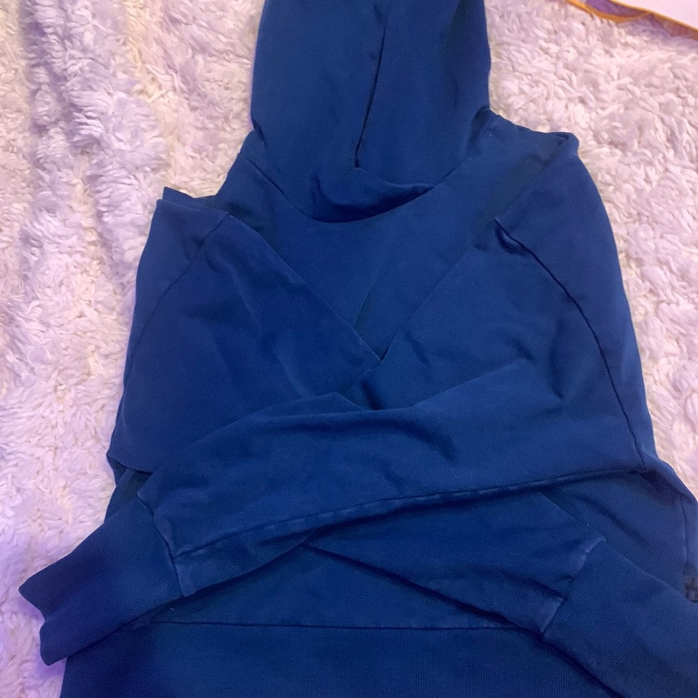 Cozy cropped hoodie